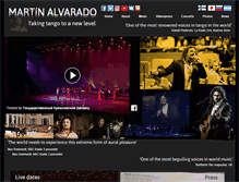 Tablet Screenshot of martinalvarado.info